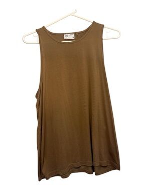 Frank & Oak - Flowy Tank Top in Tan